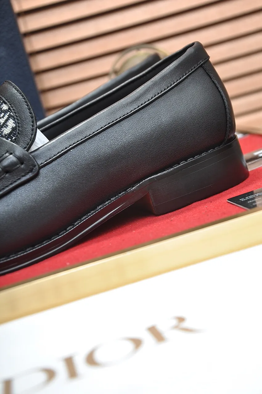 Men's shoes 💰560💶[Dior] (water-dyed cowhide lining) Dior original 1:1 high-quality factory, imported original materials, imported raw cowhide, water-dyed cowhide lining, original TPU outsole, code number: 38-44